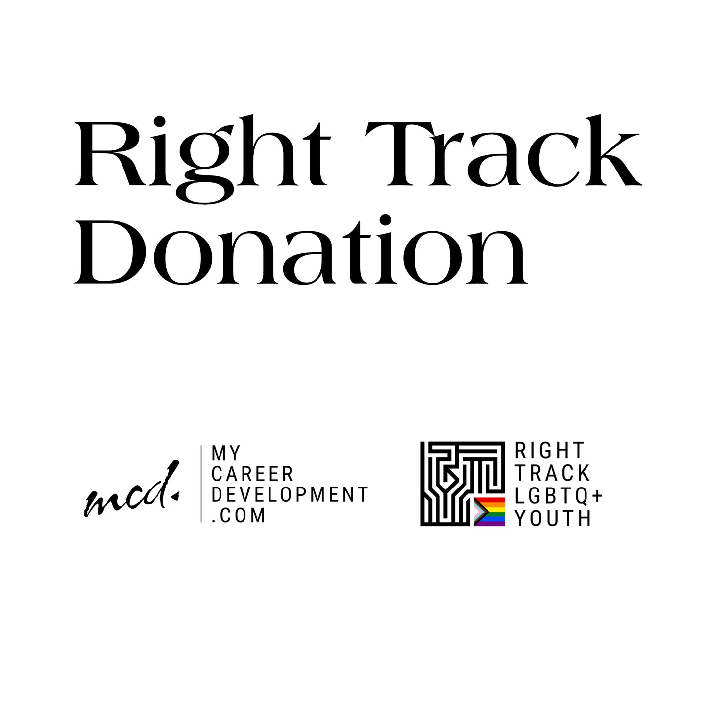 Right Track Donation